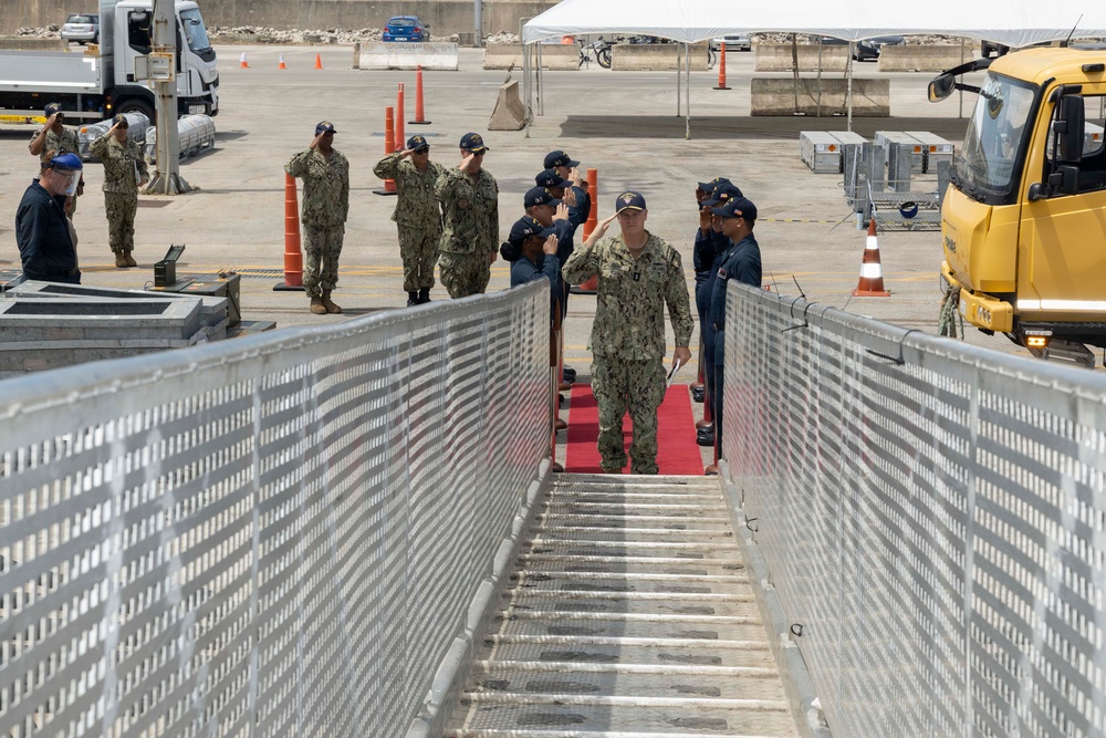 Commander Naval Surface Force Atlantic visits USS Bulkeley (DDG 84) June 2, 2026