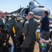 VMA-223 Harrier sundown ceremony