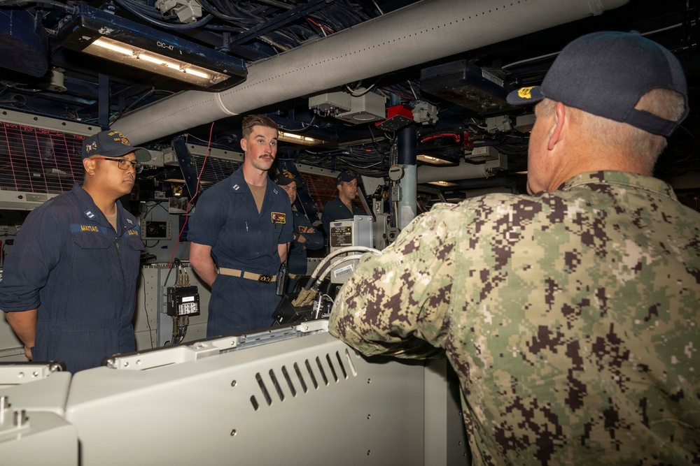 Commander Naval Surface Force Atlantic visits USS Bulkeley (DDG 84) June 2, 2026