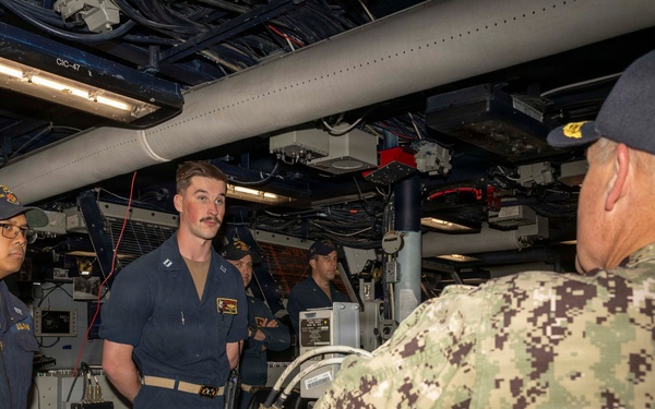 Commander Naval Surface Force Atlantic visits USS Bulkeley (DDG 84) June 2, 2026