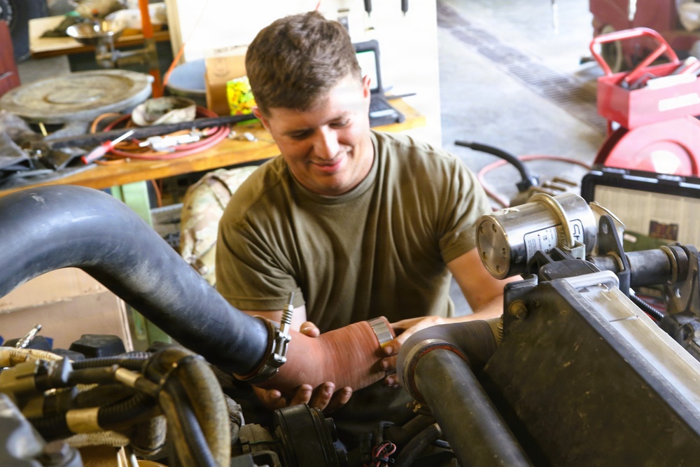 224th SMC and 216th MP Company Ensure Fleet Readiness During Annual Training