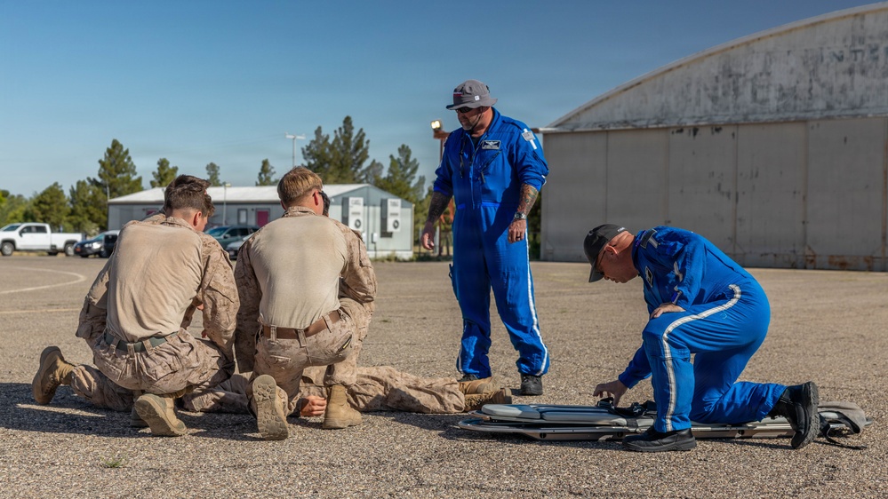 JTF-SB Marines, Sailors conduct aeromedical evacuation training in Douglas