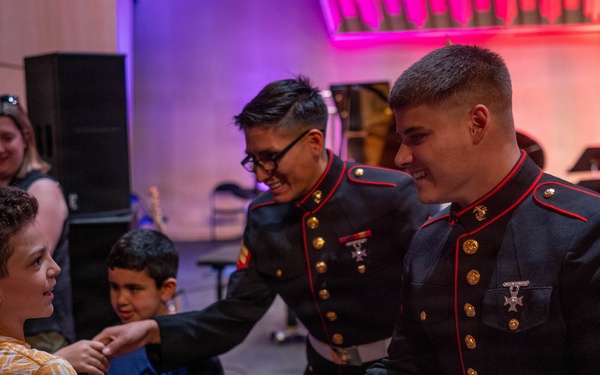 2nd Marine Division Band performs at Cité de la Musique et de la Danse de Soissons, France