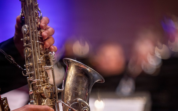 2nd Marine Division Band performs at Cité de la Musique et de la Danse de Soissons, France