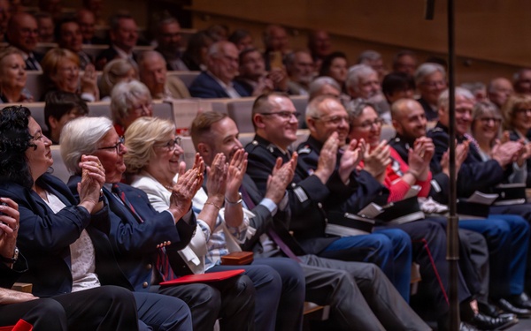 2nd Marine Division Band performs at Cité de la Musique et de la Danse de Soissons, France