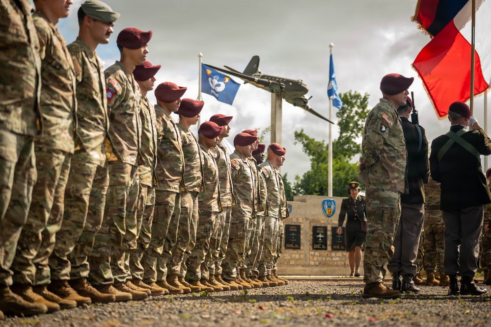 D-Day 82nd anniversary - Airborne Troop and Crew Memorial