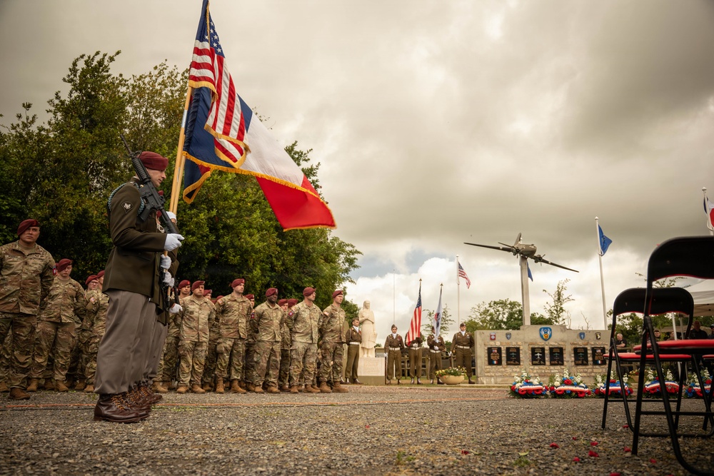 D-Day 82nd anniversary - Airborne Troop and Crew Memorial