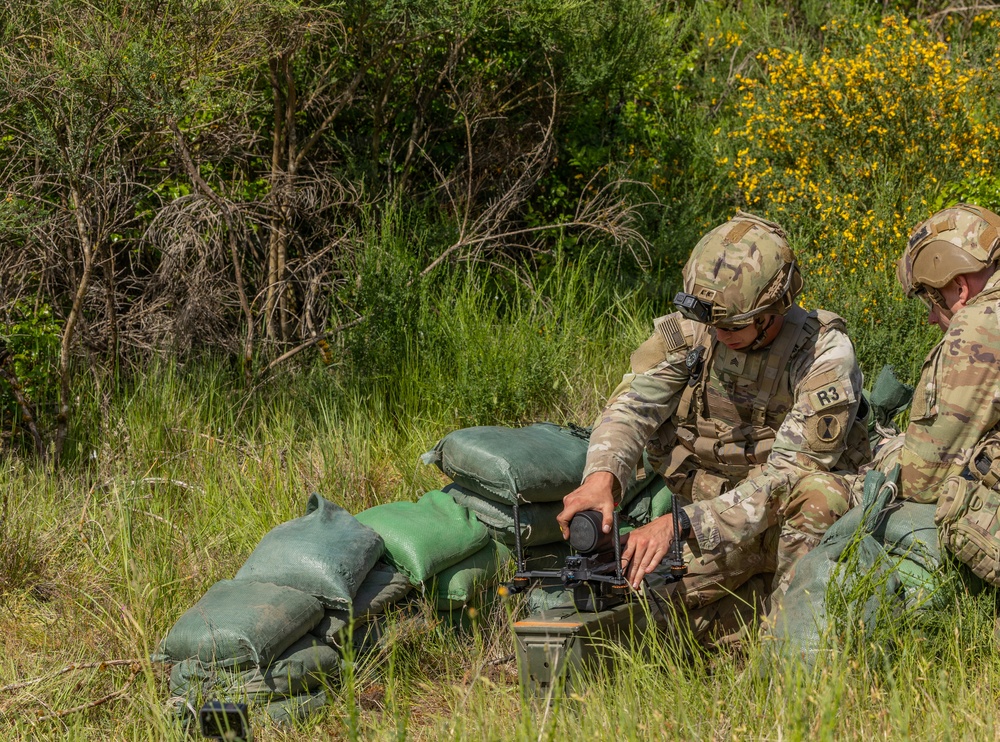 1st Battalion, 23rd Infantry Regiment Live Fire Exercise