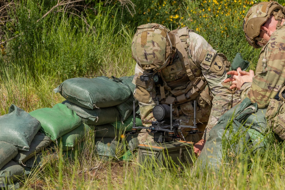 1st Battalion, 23rd Infantry Regiment Live Fire Exercise
