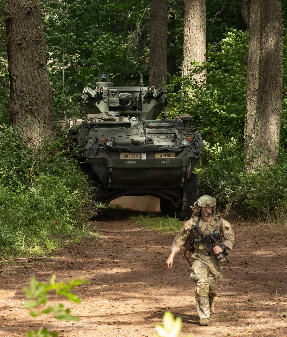 1st Battalion, 23rd Infantry Regiment Life Fire Exercise