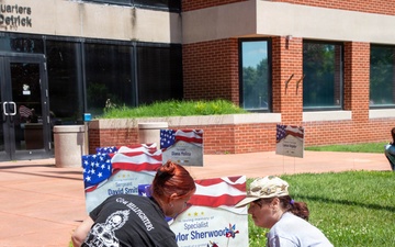 Heroes Walk: Fort Detrick honors the fallen and their families