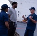 Golden State Warriors representative tours USCGC Bertholf