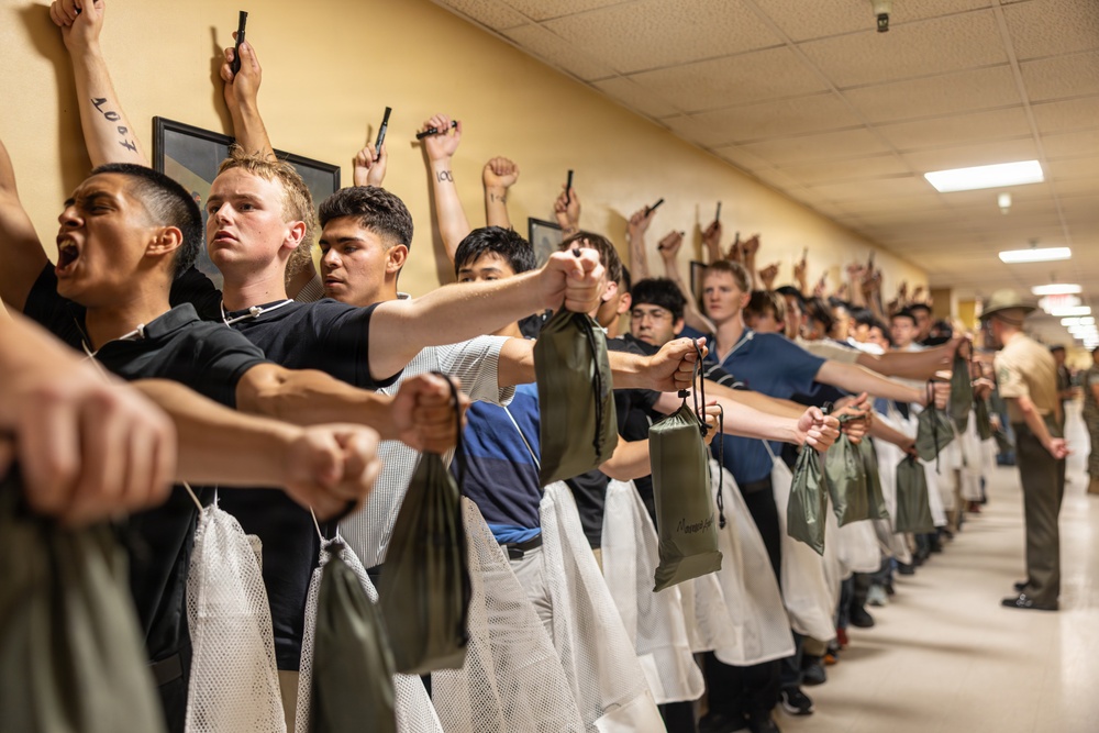 Alpha Company Receiving