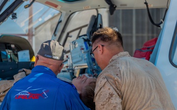 JTF-SB Marines, Sailors conduct aeromedical evacuation training in Douglas