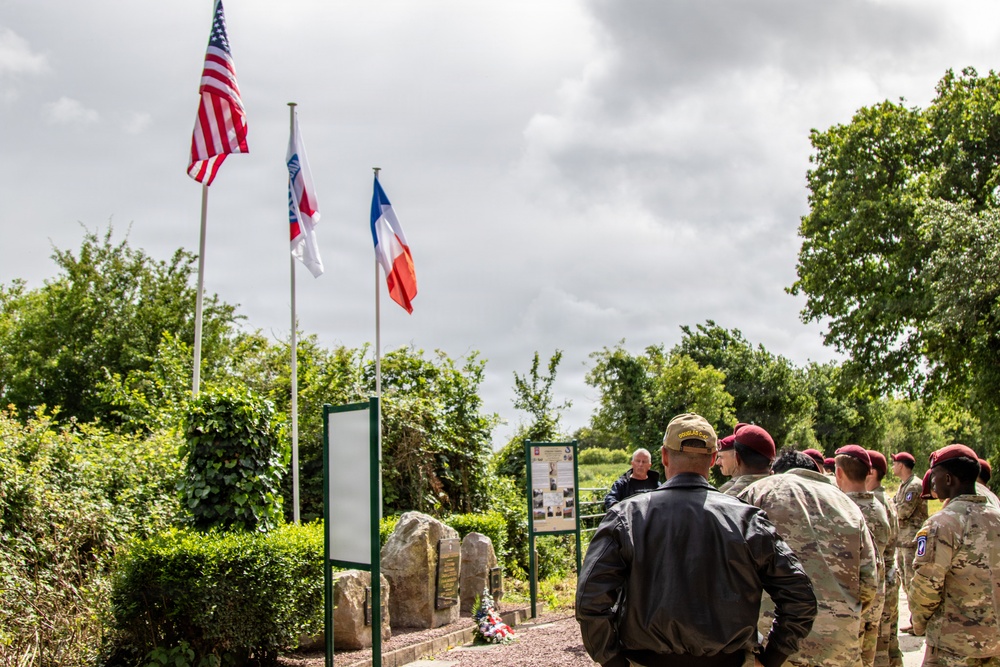 173rd Airborne takes historic walk at D-Day 82 commemoration in France