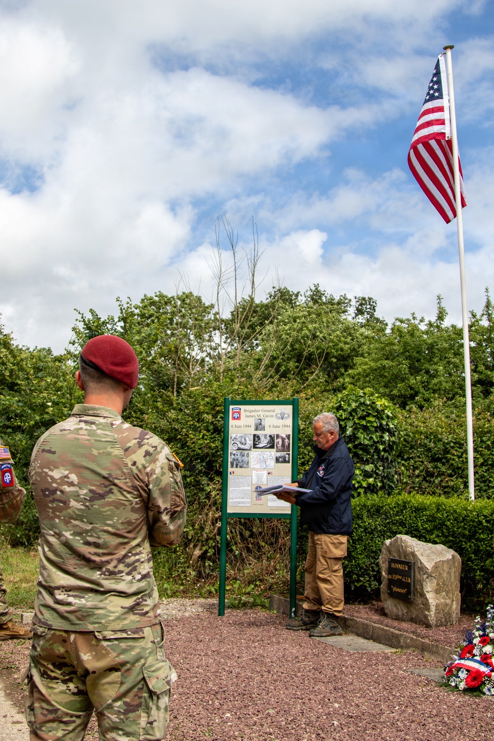 173rd Airborne takes historic walk at D-Day 82 commemoration in France