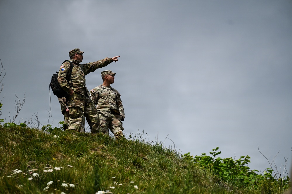 29th ID Soldiers visit Omaha Beach, American Cemetery in Normandy