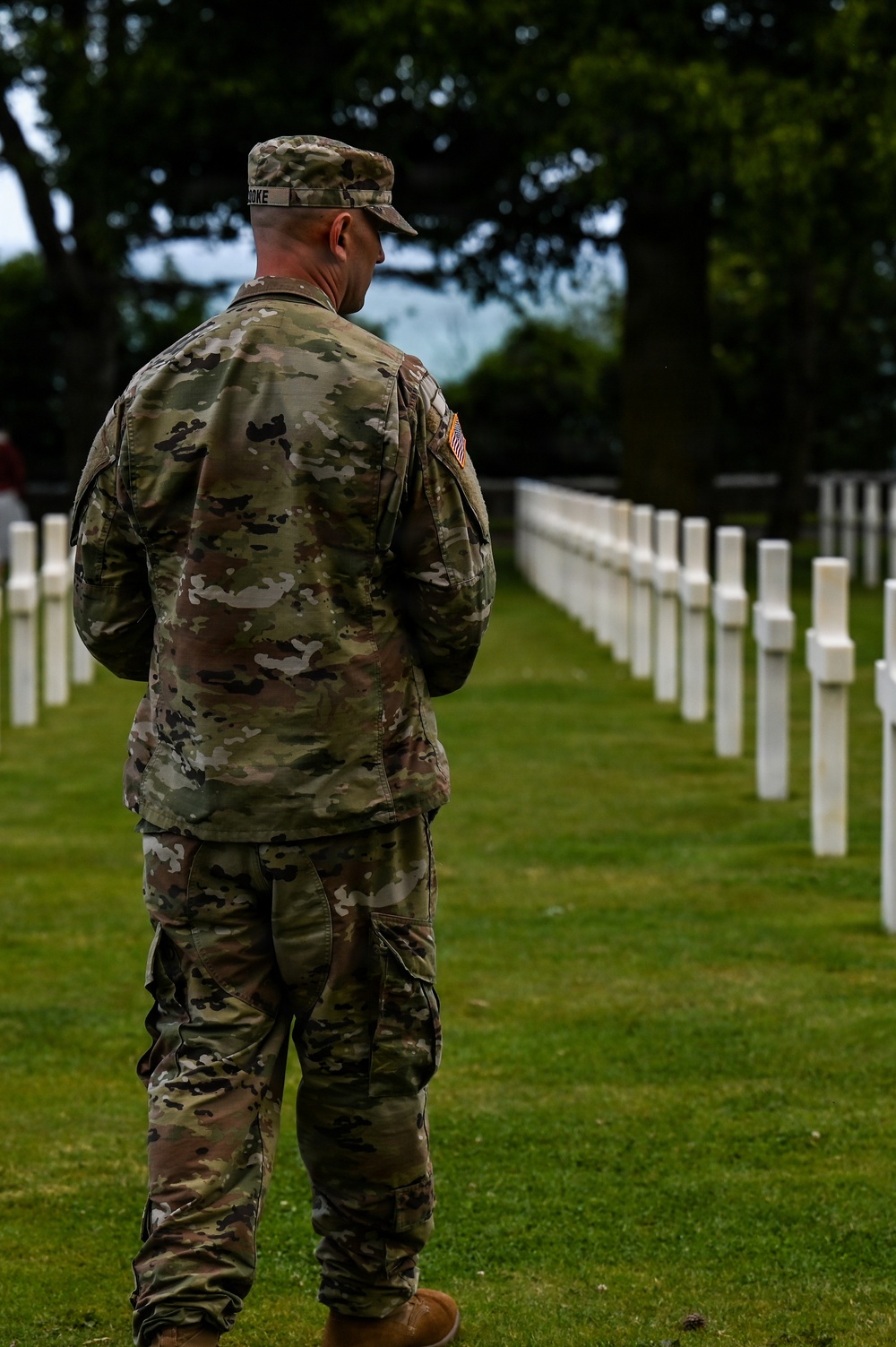 29th ID Soldiers visit Omaha Beach, American Cemetery in Normandy