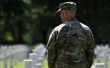 29th ID Soldiers visit Omaha Beach, American Cemetery in Normandy