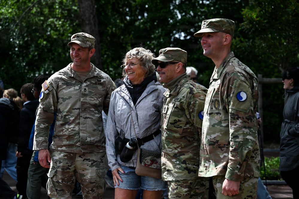 29th ID Soldiers visit Omaha Beach, American Cemetery in Normandy
