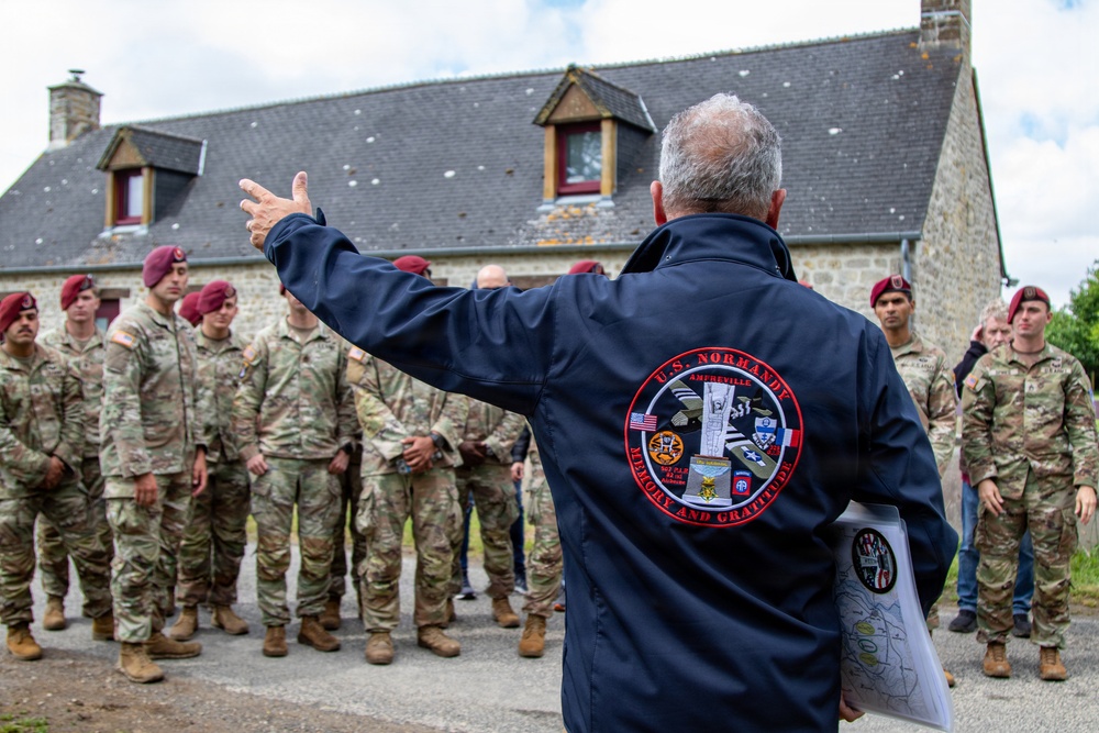 173rd Airborne takes historic walk at D-Day 82 commemoration in France