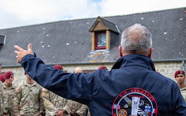 173rd Airborne takes historic walk at D-Day 82 commemoration in France