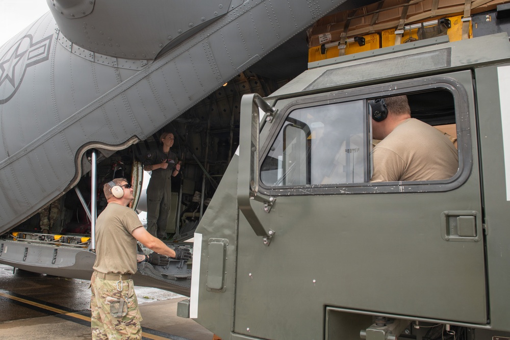 189th AW Transports Donated Equipment to Guatemala