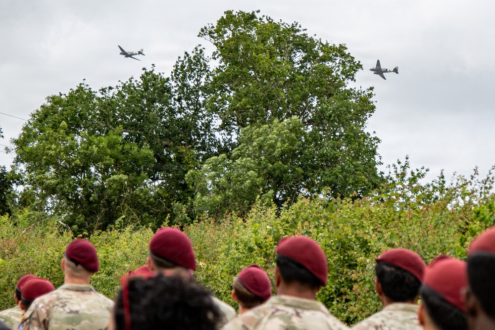 173rd Airborne takes historic walk at D-Day 82 commemoration in France