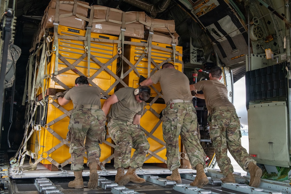 189th AW Transports Donated Equipment to Guatemala