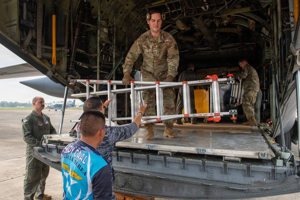 189th AW Transports Donated Equipment to Guatemala