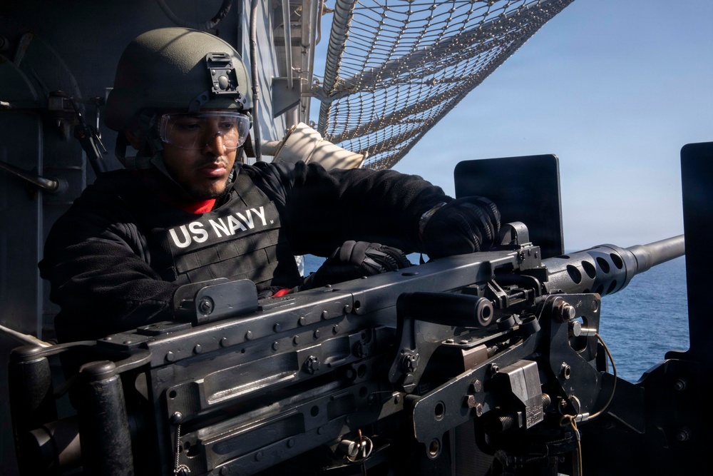 USS Makin Island .50 Cal Live Target
