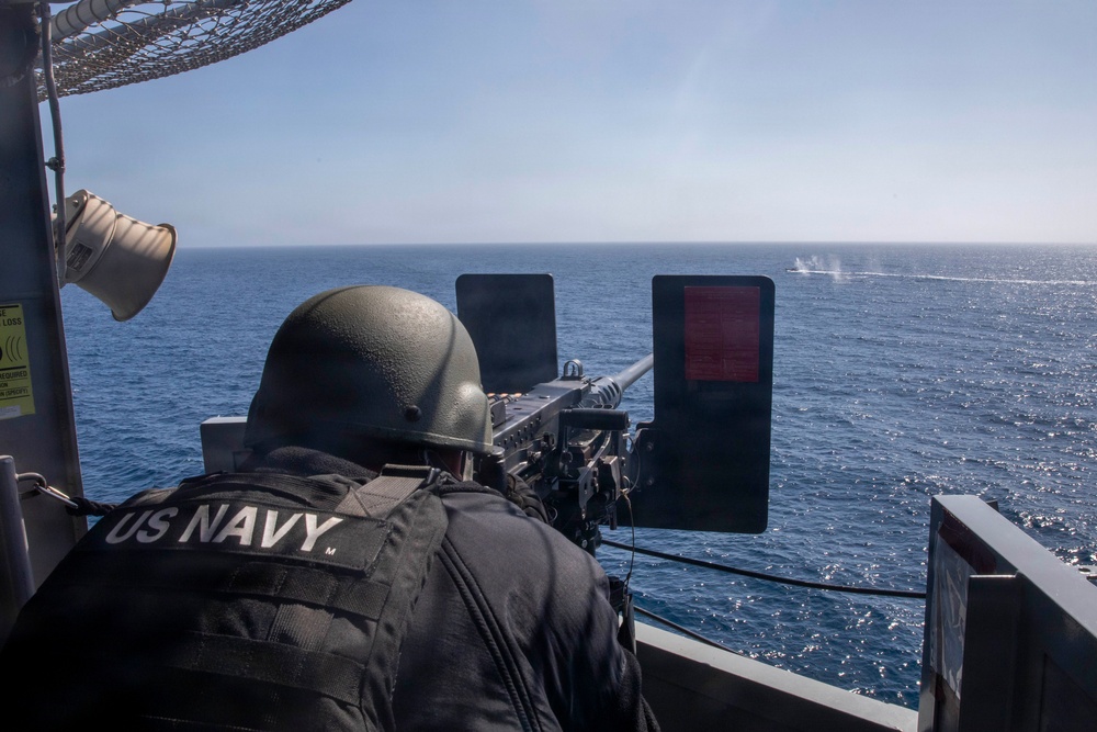 USS Makin Island .50 Cal Live Target