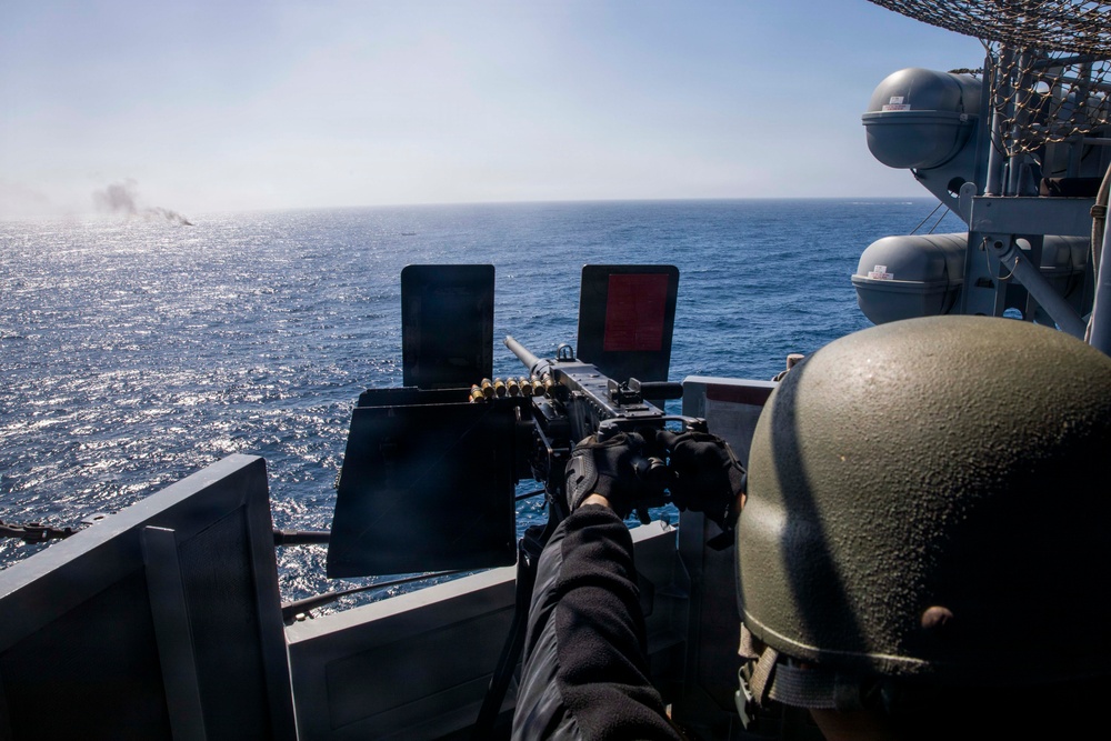 USS Makin Island .50 Cal Live Target
