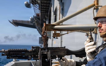 USS Makin Island Underway Gunshoot