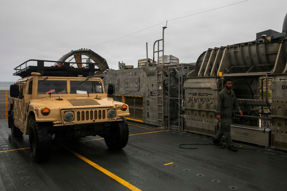 USS Makin Island LCAC Operations