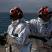 USS Makin Island Flight Deck Fire Drill