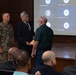 Lt. Gen. Leonard F. Anderson IV presents awards to civilians with Marine Corps Support Facility New Orleans