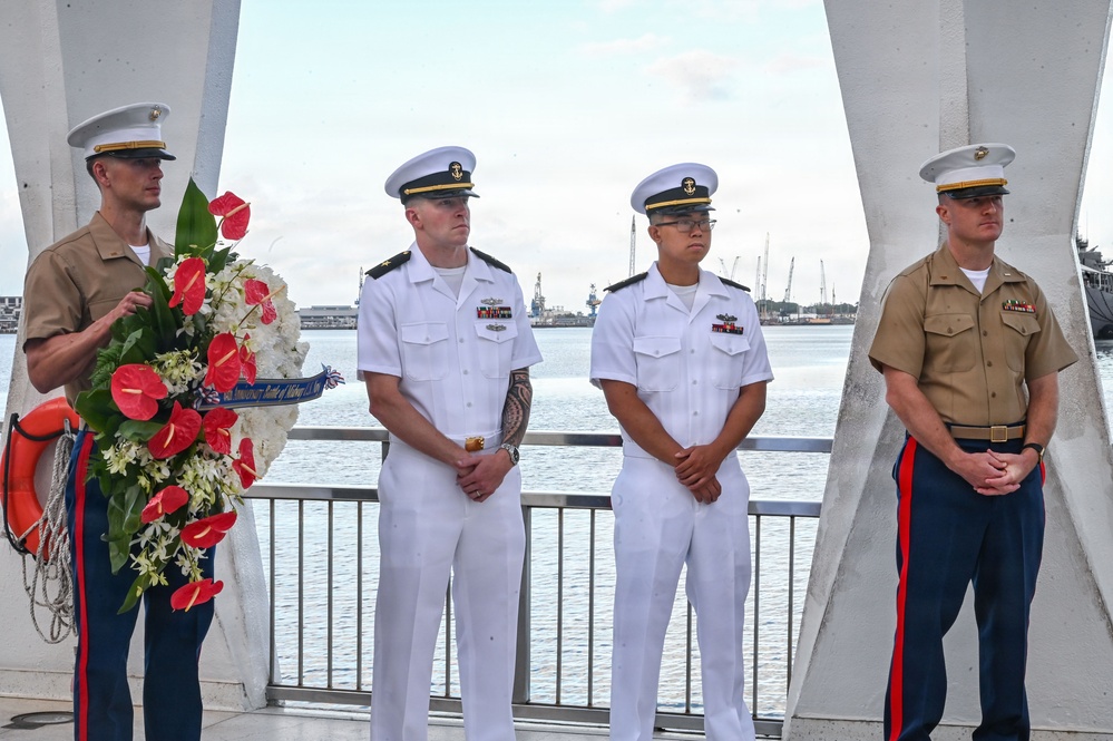 Joint Base Pearl Harbor-Hickam Battle of Midway 84th Anniversary Ceremony
