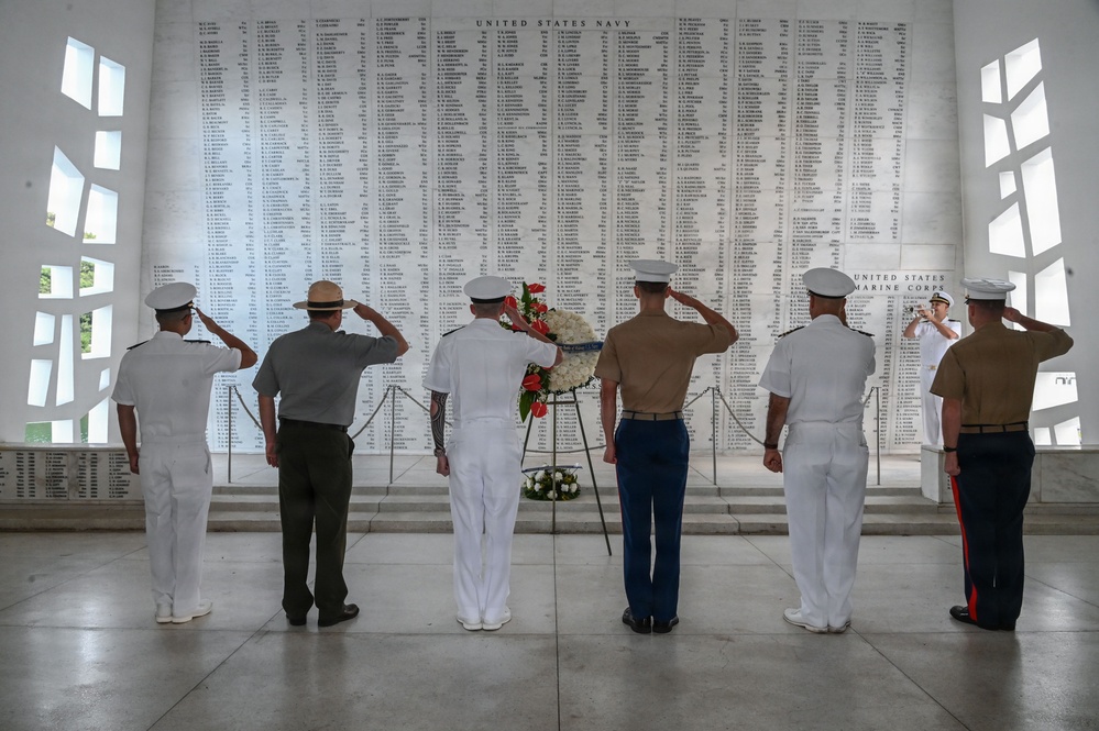 Joint Base Pearl Harbor-Hickam Battle of Midway 84th Anniversary Ceremony