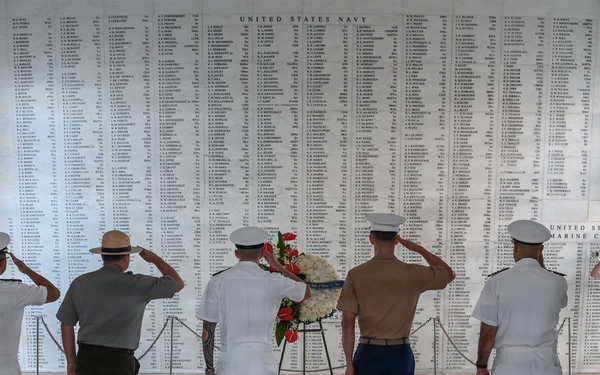 Joint Base Pearl Harbor-Hickam Battle of Midway 84th Anniversary Ceremony
