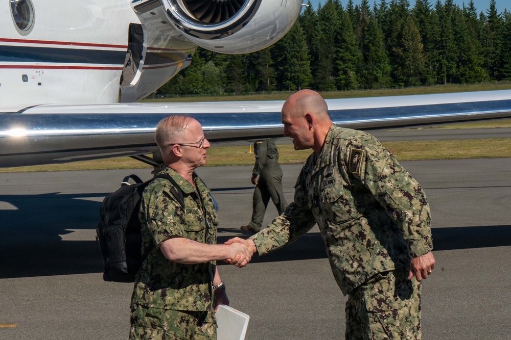 CNO and MCPON visit Naval Base Kitsap-Bangor