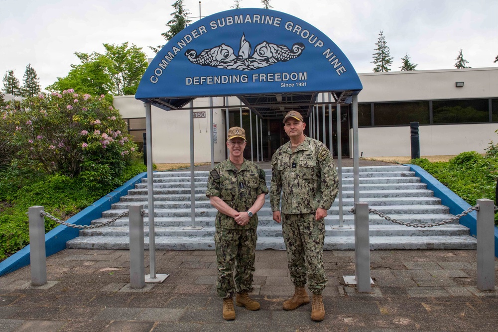 CNO and MCPON visit Naval Base Kitsap-Bangor