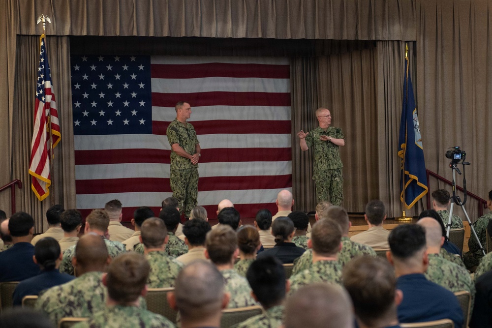 CNO and MCPON visit Naval Base Kitsap-Bangor