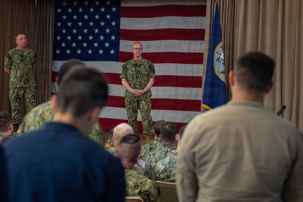 CNO and MCPON visit Naval Base Kitsap-Bangor