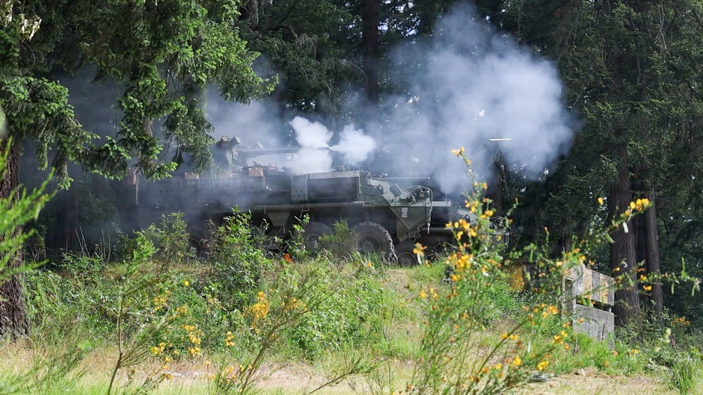 1st Battalion, 23rd Infantry Regiment Live Fire Exercise
