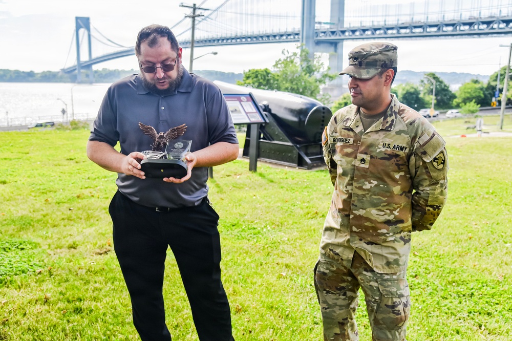 Fort Hamilton Soldier Earns Army Commendation Medal Before Final Departure
