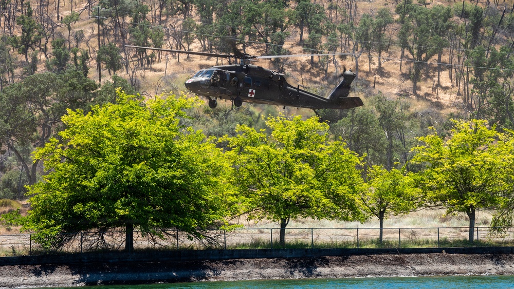 Travis Airmen complete water survival training at Lake Berryessa