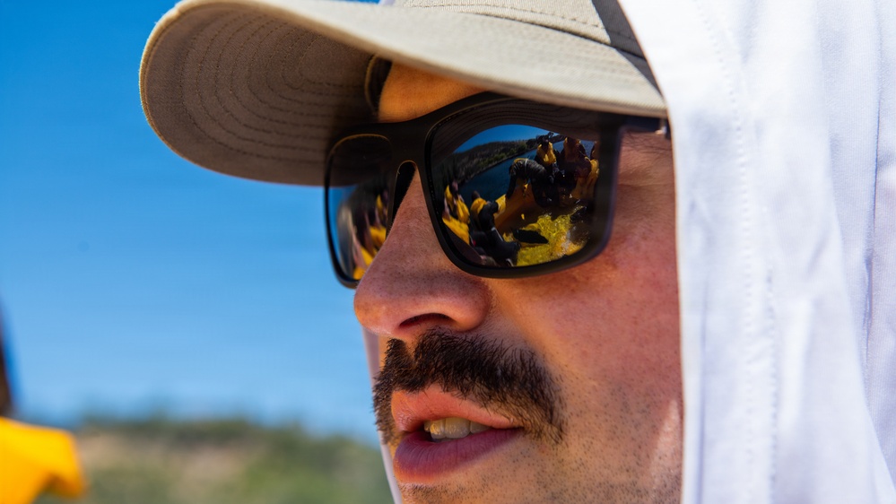 Travis Airmen complete water survival training at Lake Berryessa