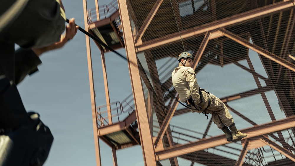 JTF-SB Marines, U.S. Border Patrol sustain rappel tower training