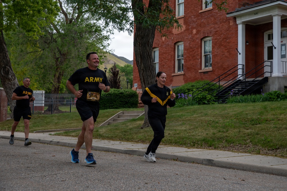 807th Theater Medical Command hosts Farewell to Fort Douglas 5K